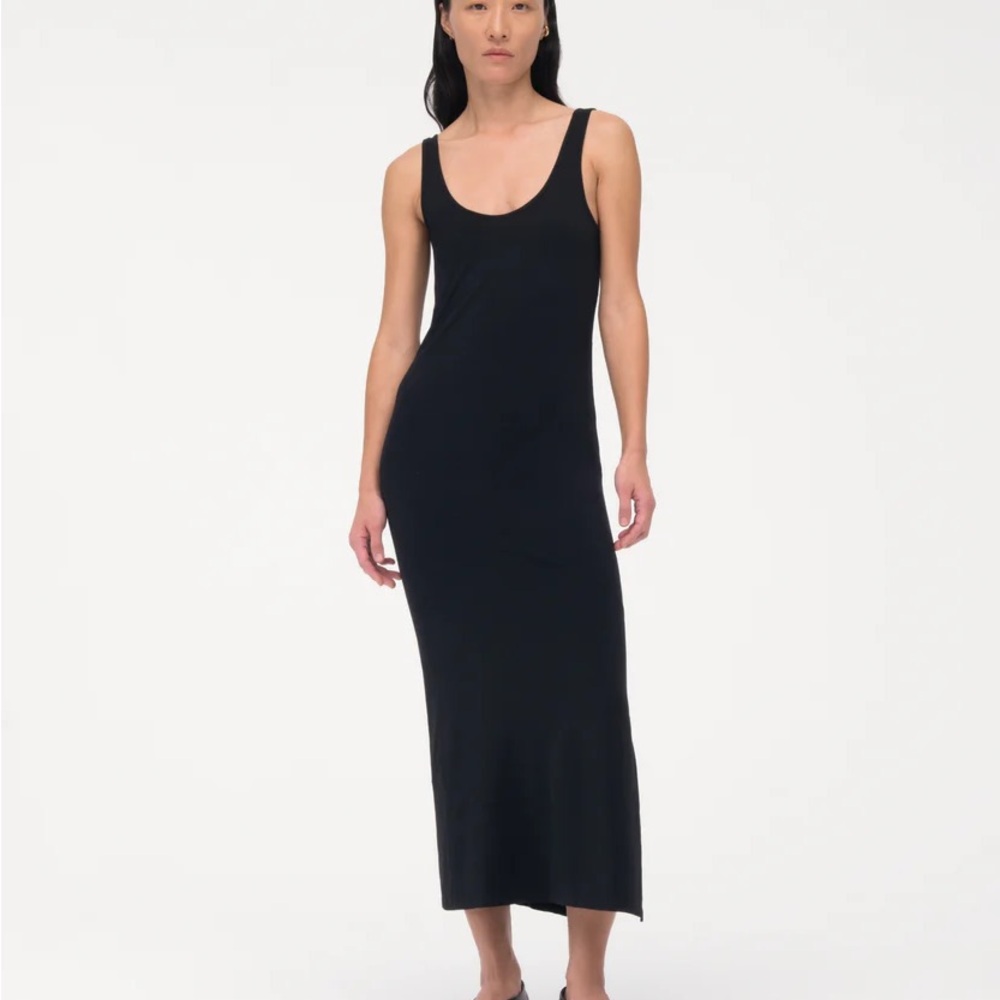 Elie Tahari Black Sleeveless Maxi Dress